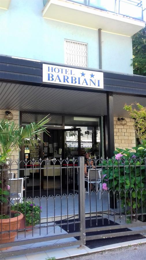 Hotel Barbiani Rímini Exterior foto
