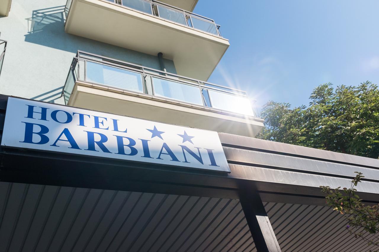 Hotel Barbiani Rímini Exterior foto